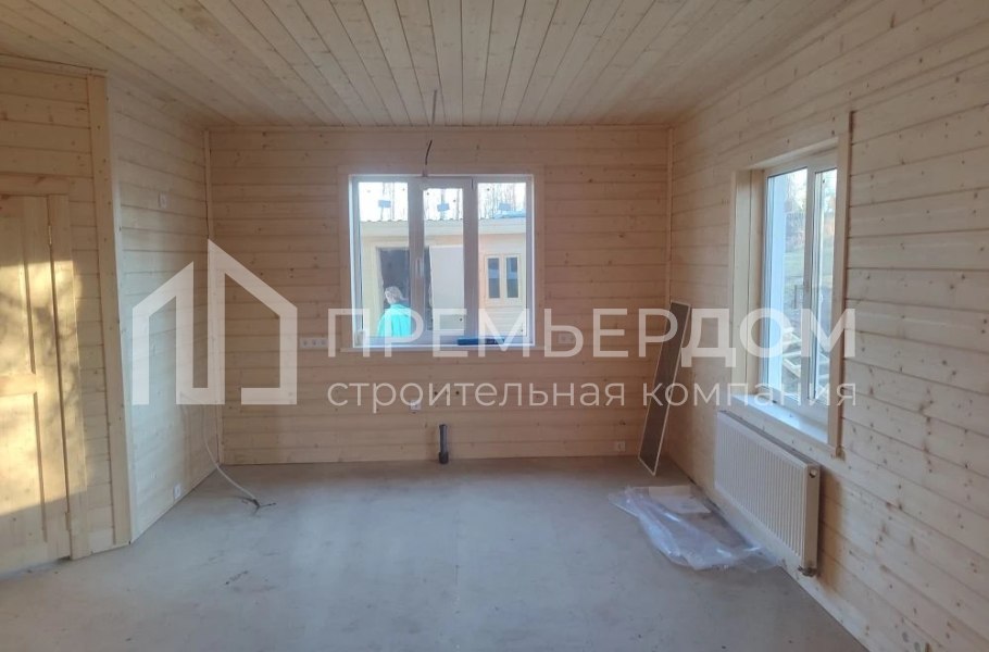 Фото со стройплощадок - Каркасный дом 9х12,5 м.