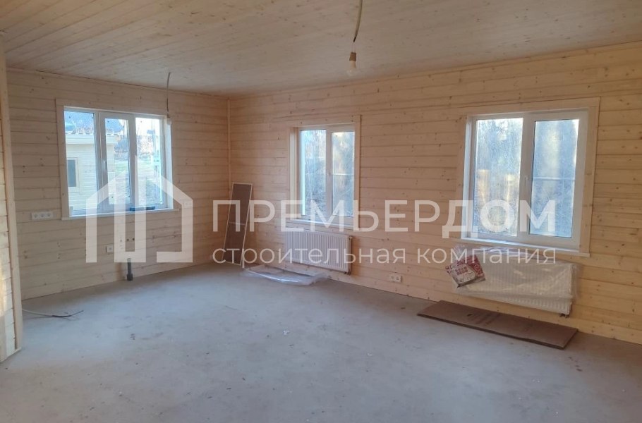 Фото со стройплощадок - Каркасный дом 9х12,5 м.