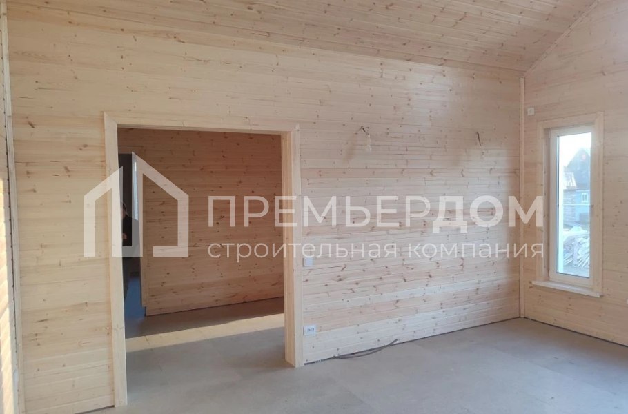 Фото со стройплощадок - Каркасный дом 10х10,5 м.