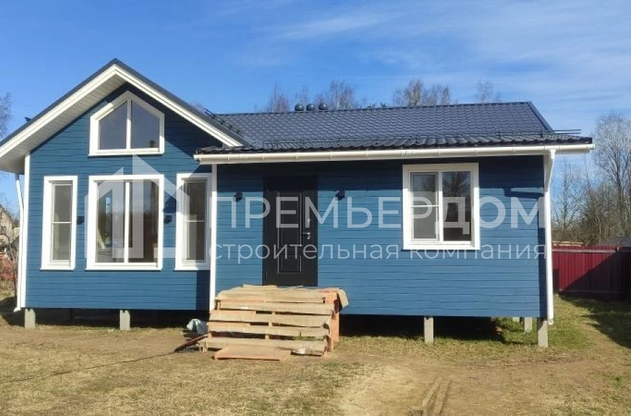 Фото со стройплощадок - Каркасный дом 10х10,5 м.