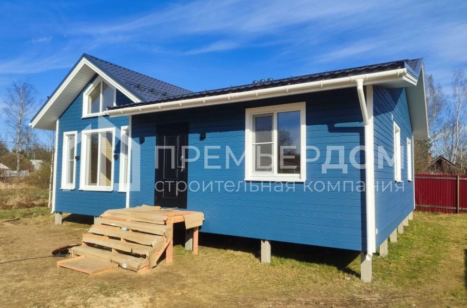 Фото со стройплощадок - Каркасный дом 10х10,5 м.