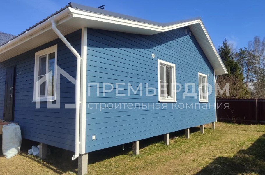 Фото со стройплощадок - Каркасный дом 10х10,5 м.