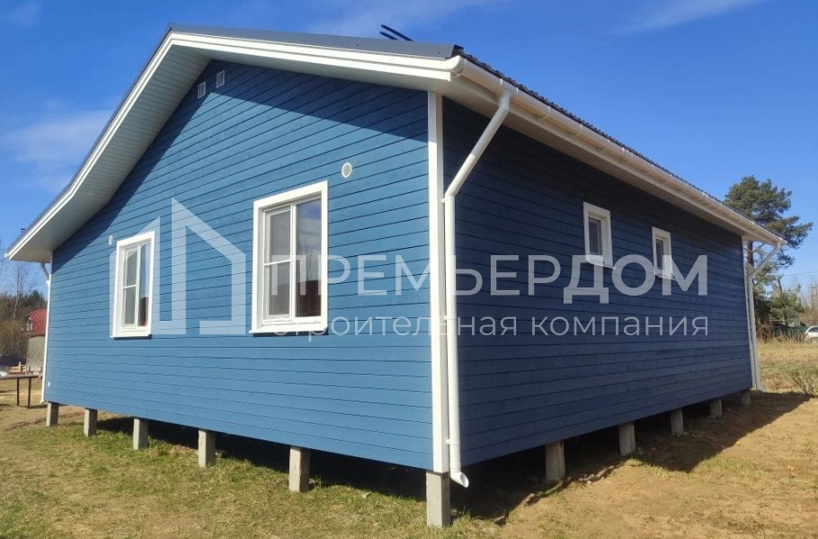 Фото со стройплощадок - Каркасный дом 10х10,5 м.