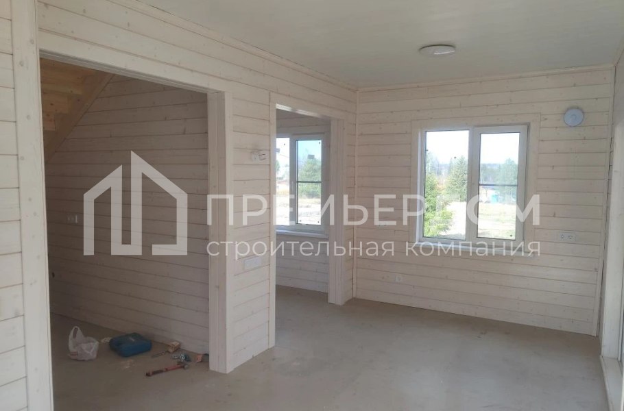 Фото со стройплощадок - Каркасный дом 6х9 м.