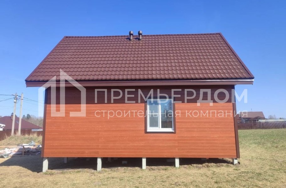 Фото со стройплощадок - Каркасный дом 6х8,5 м