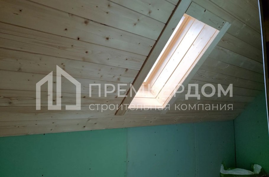 Фото со стройплощадок - Каркасный дом 7,5х12 м.