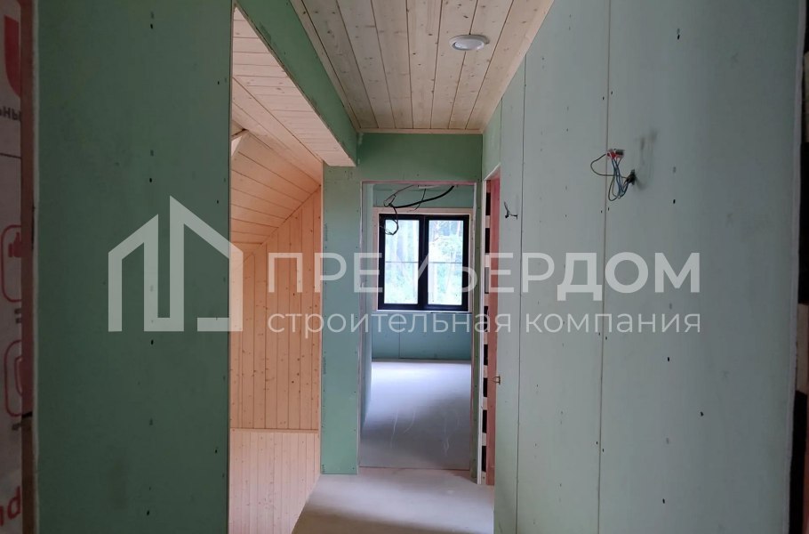 Фото со стройплощадок - Каркасный дом 7,5х12 м.