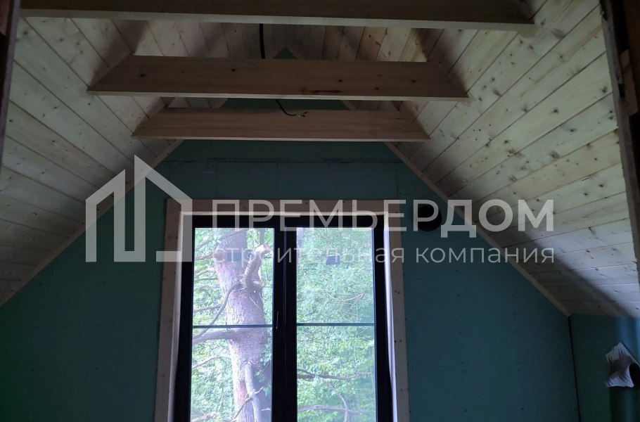 Фото со стройплощадок - Каркасный дом 7,5х12 м.