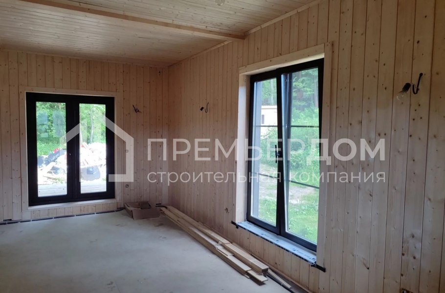 Фото со стройплощадок - Каркасный дом 7,5х12 м.