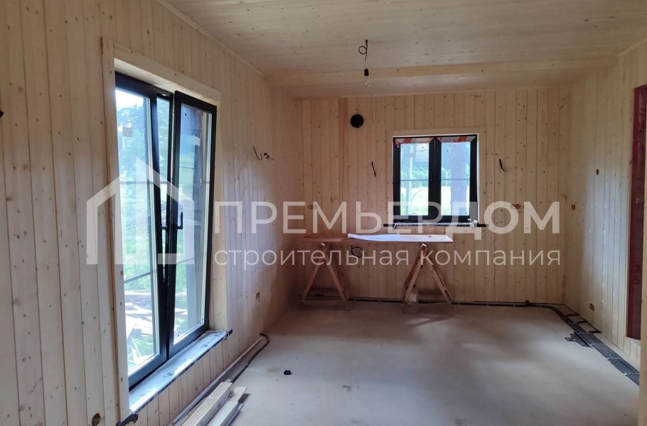 Фото со стройплощадок - Каркасный дом 7,5х12 м.