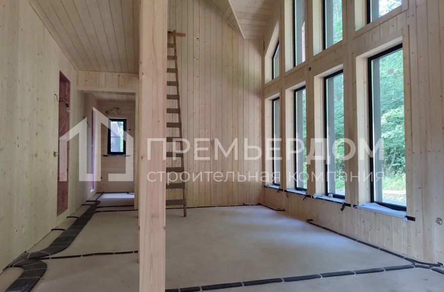 Фото со стройплощадок - Каркасный дом 7,5х12 м.