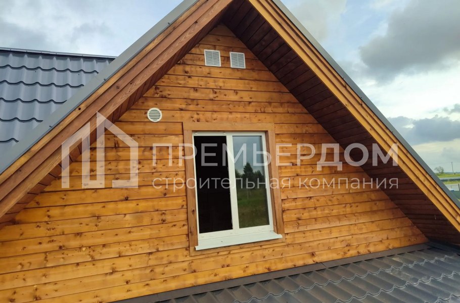 Фото со стройплощадок - Каркасный дом 7,5х10,5 м.