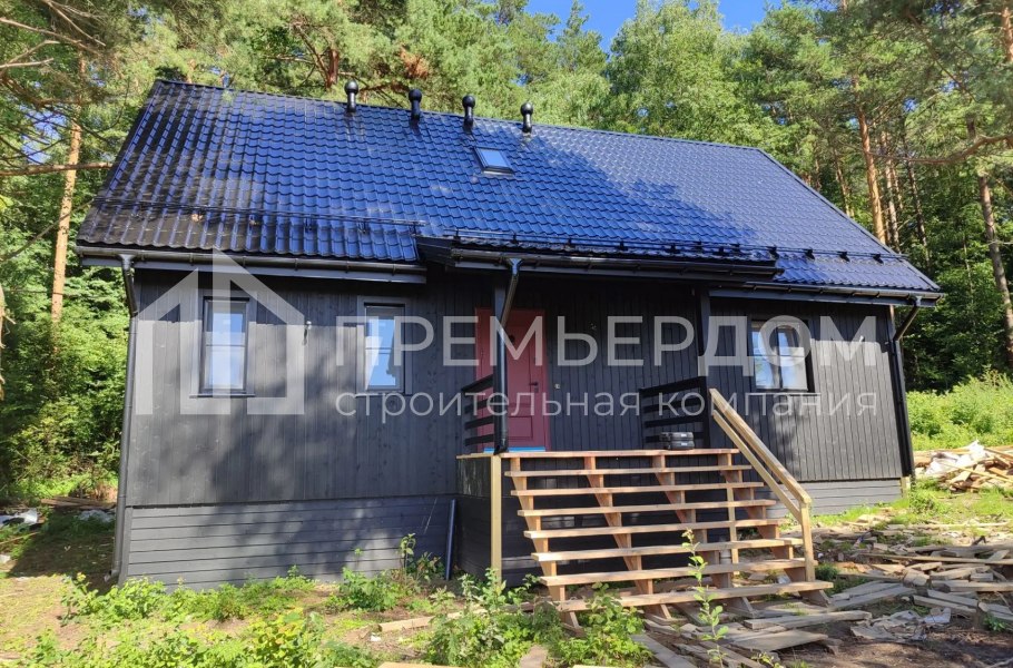 Фото со стройплощадок - Каркасный дом 7,5х12 м.