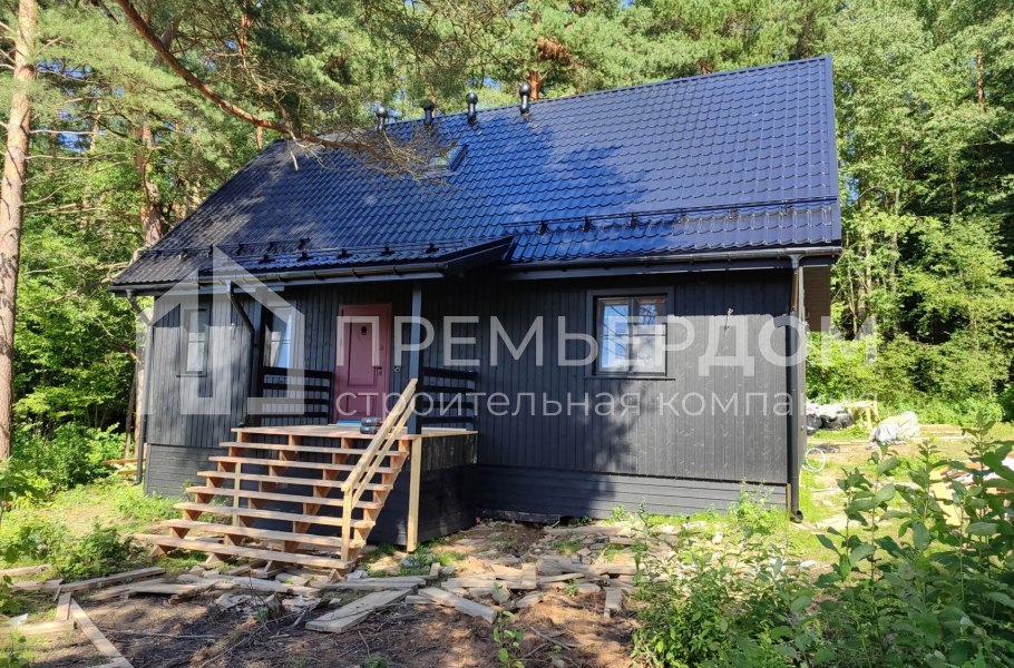 Фото со стройплощадок - Каркасный дом 7,5х12 м.