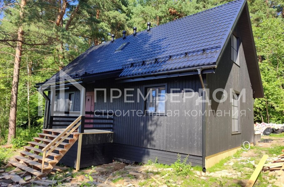 Фото со стройплощадок - Каркасный дом 7,5х12 м.