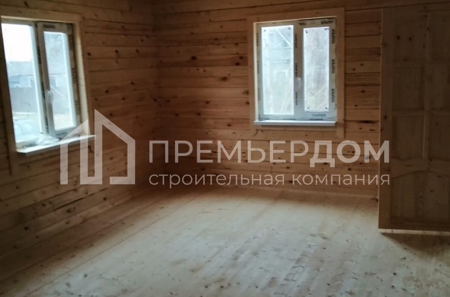 Фото со стройплощадок - Дом из бруса 7х9 м.