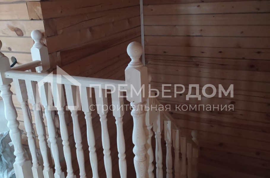 Фото со стройплощадок - Отделка дома (Проект Д-63)