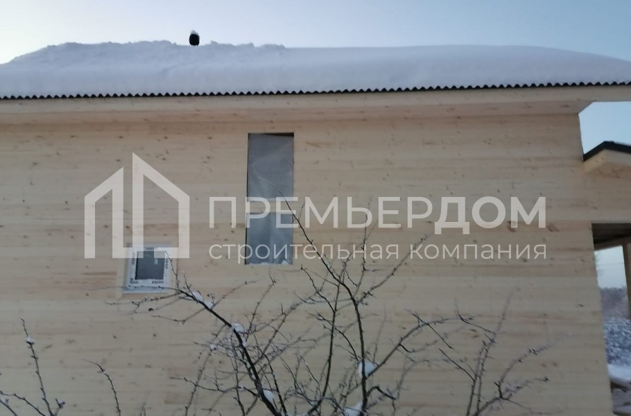 Фото со стройплощадок - Дом по проекту К-22