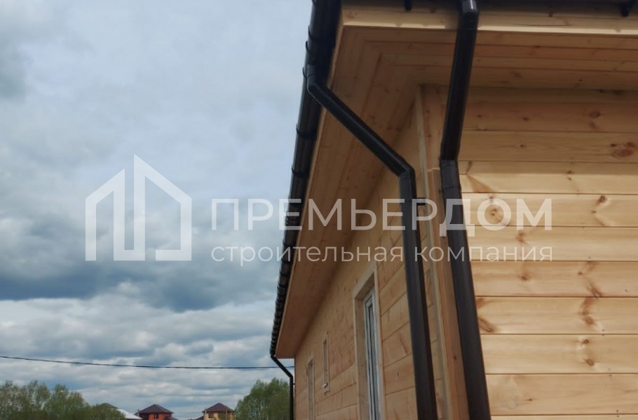 Фото со стройплощадок - Каркасный дом 10×12 м.