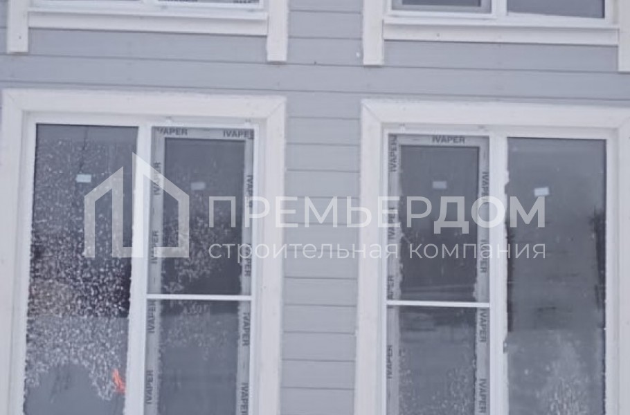 Фото со стройплощадок - Дом по проекту К-35