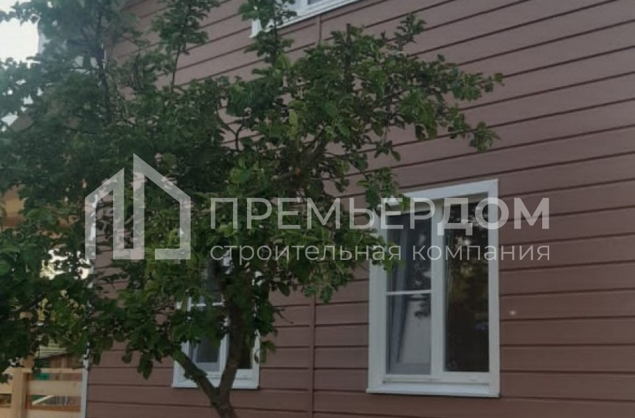 Фото со стройплощадок - Каркасный дом 8х9 м.