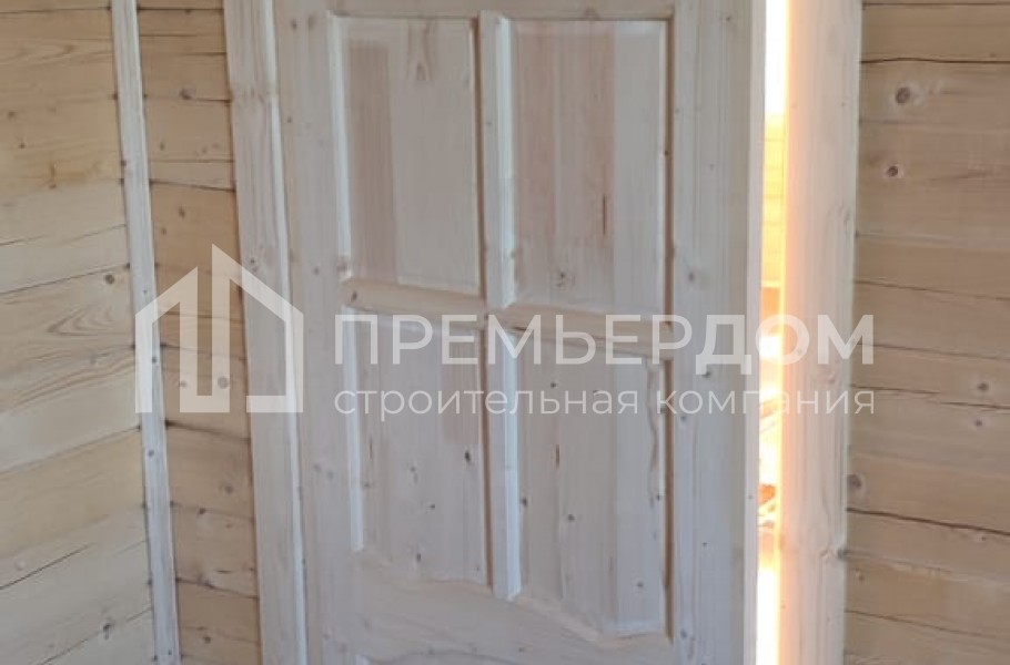 Фото со стройплощадок - Дом из бруса 9х11 м.