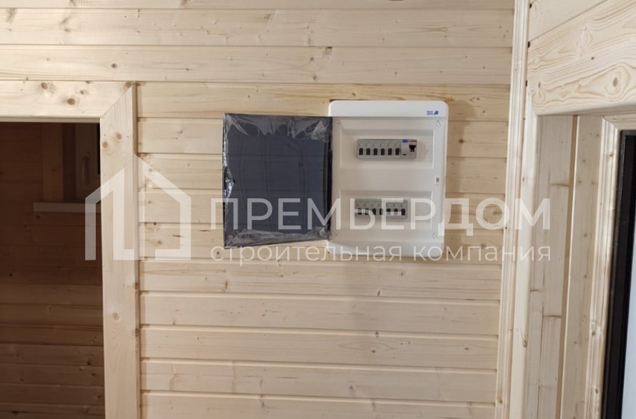 Фото со стройплощадок - Каркасный дом 7×8,5 м.