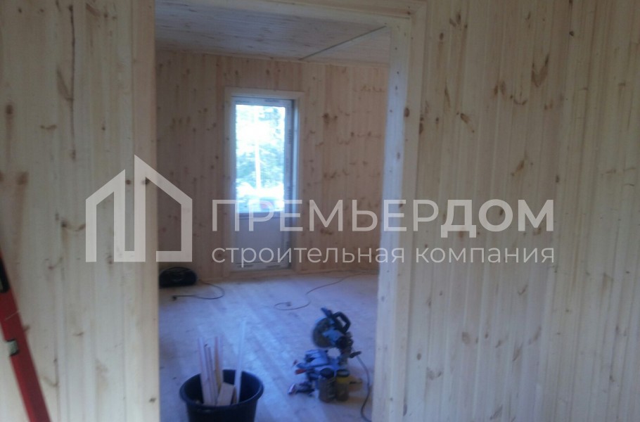 Фото со стройплощадок - Каркасный дом 7х7