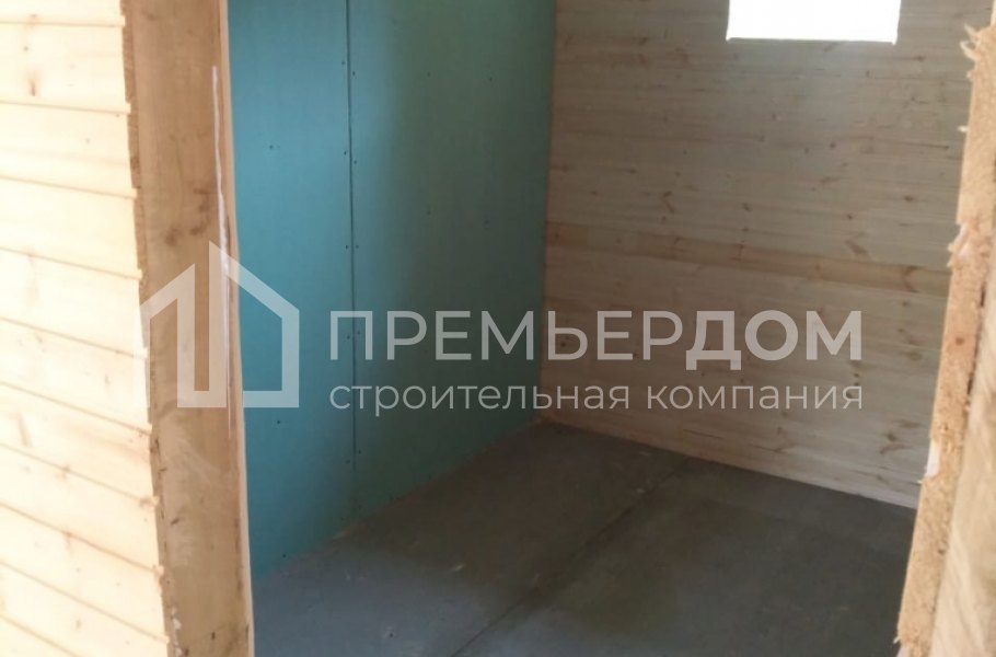 Фото со стройплощадок - Каркасный дом 8х10 м.