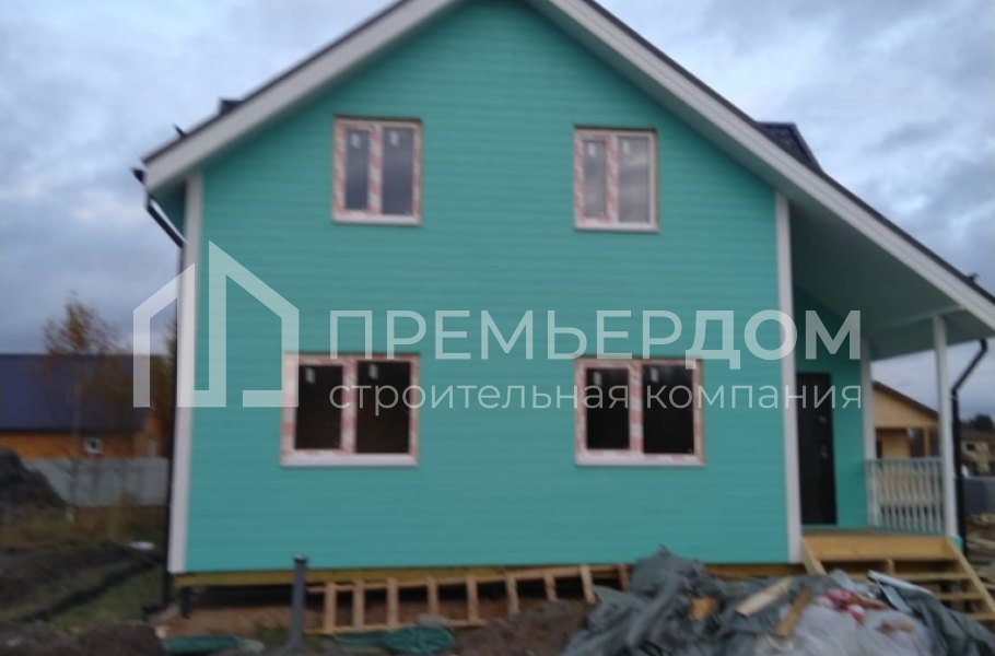 Фото со стройплощадок - Дом по проекту К-51 и баня