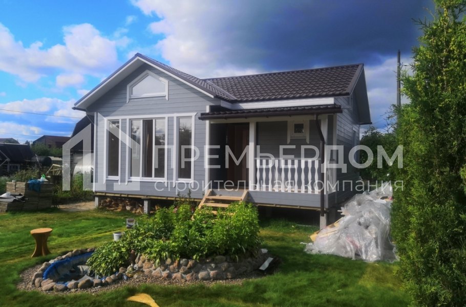 Фото со стройплощадок - Дом по проекту К-125