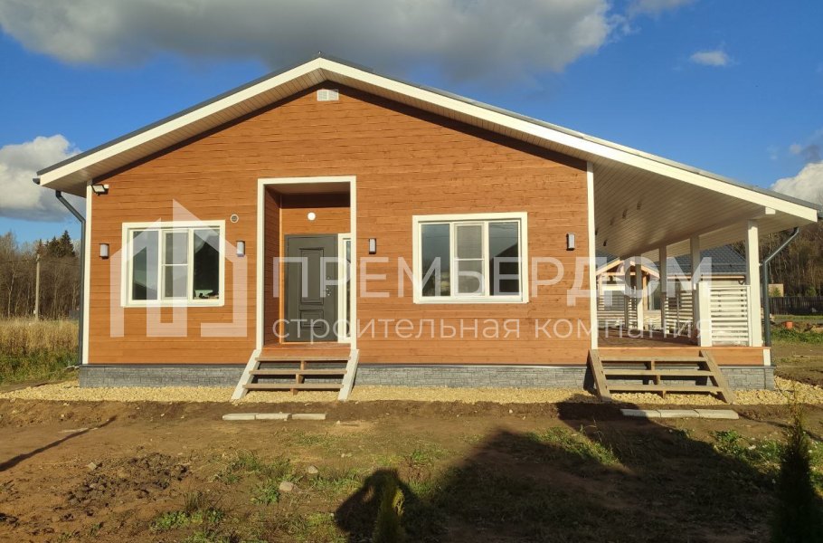 Фото со стройплощадок - Каркасный дом 11,7х11,5 м.