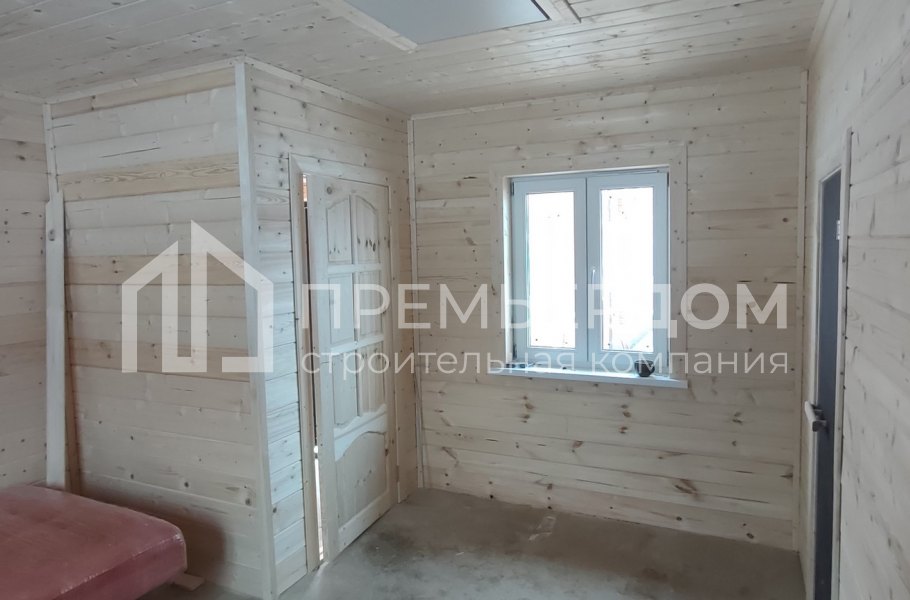 Фото со стройплощадок - Каркасная баня 4,5х6,5 м.