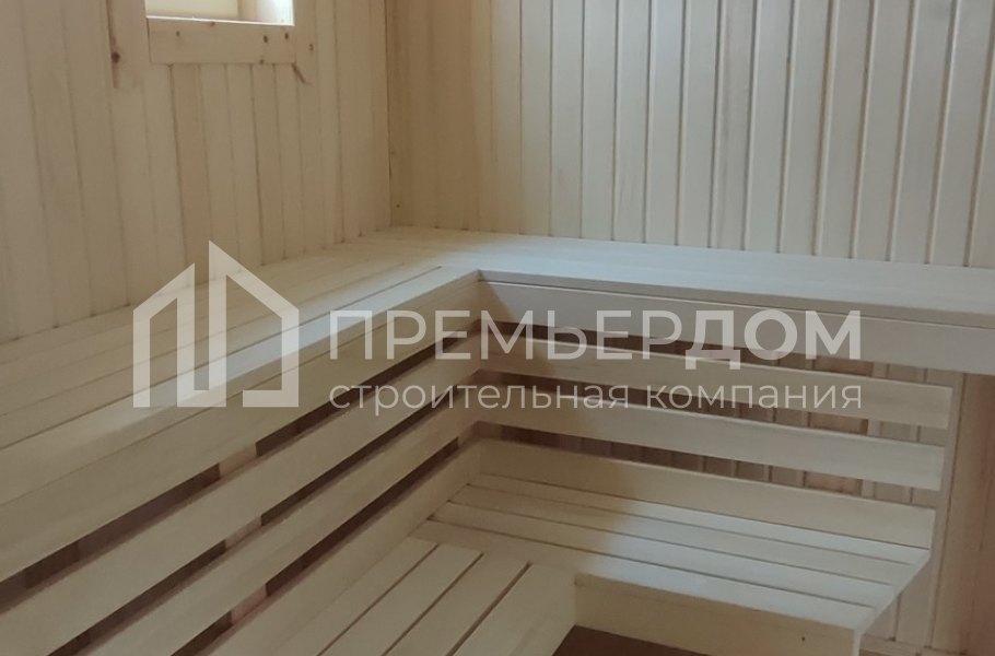 Фото со стройплощадок - Каркасная баня 4,5х6,5 м.