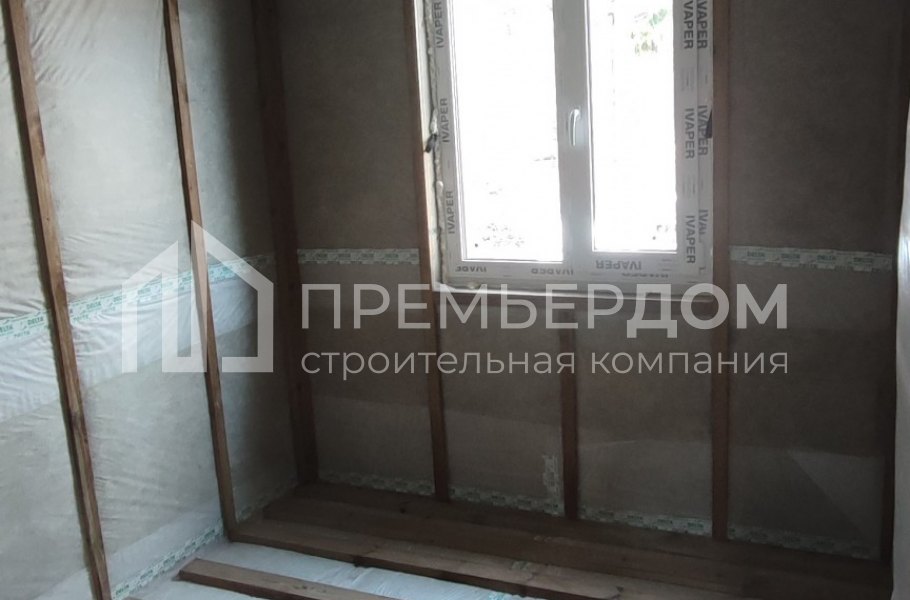 Фото со стройплощадок - Каркасный дом 6х8,5 м.