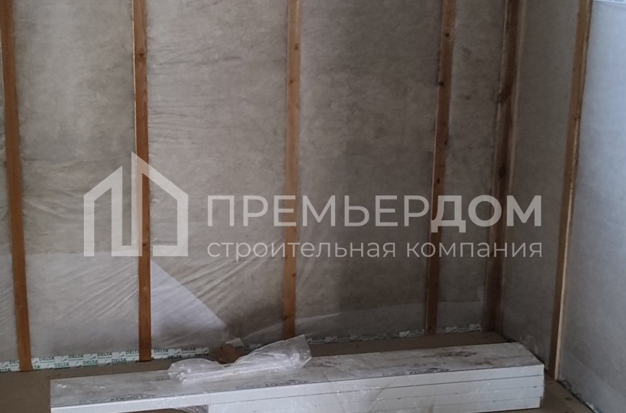 Фото со стройплощадок - Каркасный дом 7х11 м.