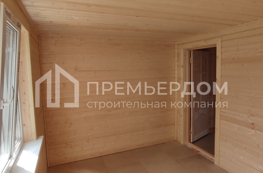 Фото со стройплощадок - Каркасный дом 5,6х10 м.