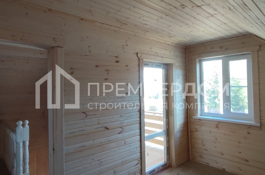 Фото со стройплощадок - Каркасный дом 8х8 м.