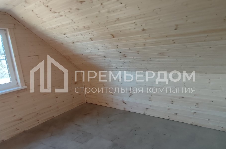 Фото со стройплощадок - Каркасный дом 8х8 м.