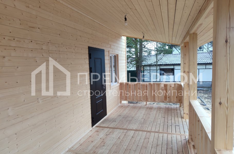 Фото со стройплощадок - Каркасный дом 8х9,5 м.