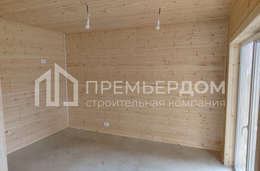 Фото со стройплощадок - Каркасный дом 8х9,5 м.