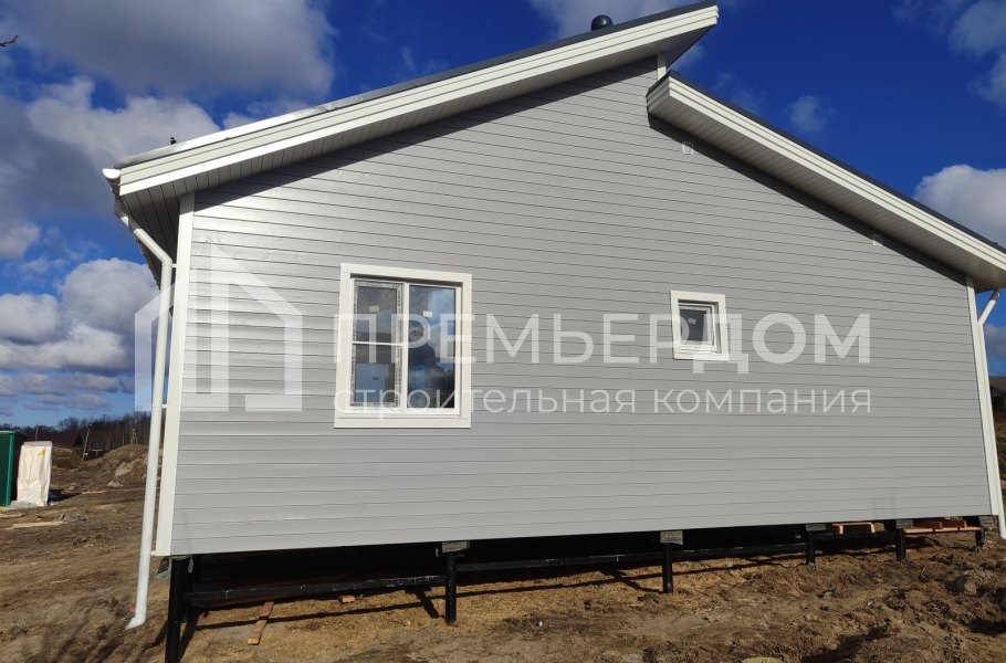 Фото со стройплощадок - Каркасный дом 7,5х10 м.