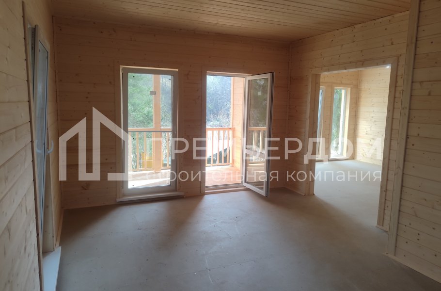 Фото со стройплощадок - Каркасный дом 9х13 м.