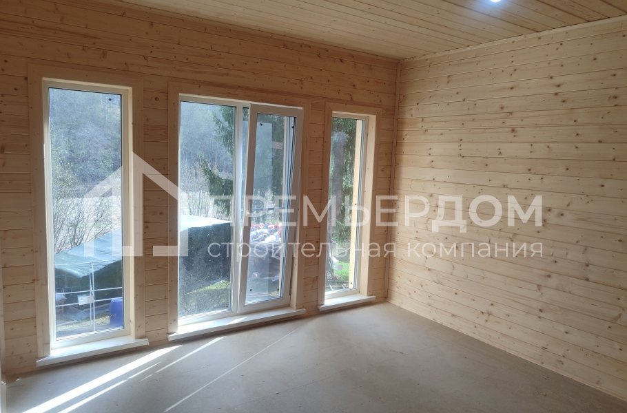 Фото со стройплощадок - Каркасный дом 9х13 м.