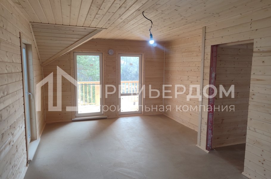 Фото со стройплощадок - Каркасный дом 9х13 м.