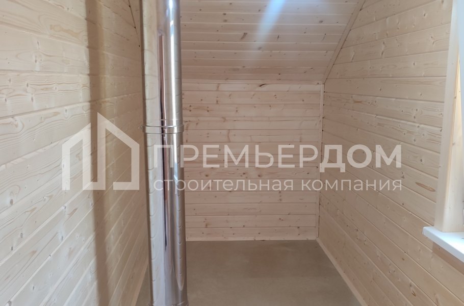 Фото со стройплощадок - Каркасный дом 9х13 м.