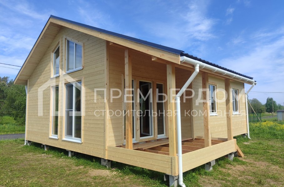 Фото со стройплощадок - Каркасный дом 9,5х10 м.