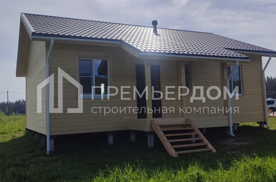 Фото со стройплощадок - Каркасный дом 9,5х10 м.