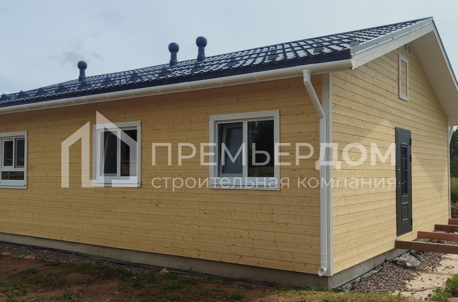 Фото со стройплощадок - Каркасный дом 8х10 м.