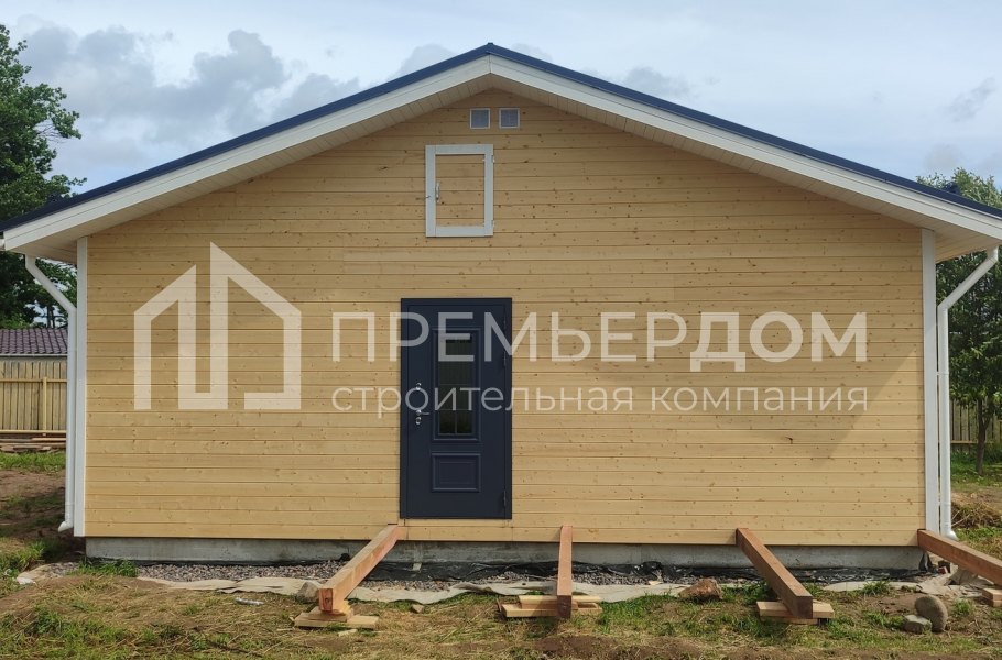 Фото со стройплощадок - Каркасный дом 8х10 м.